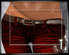 {S} Red silim pants