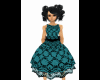 flat Lacy f girl teal