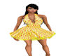 JN Yellow PolkaDot Dress