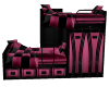 Pink and black bunk