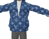 $ Denim LVX Hoodie $