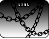Ʉ Chains Black