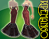 Gown - Maroon Fishtail