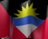 Glossy Antiguan Flag