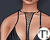 T! Black Bikini Top/Mesh