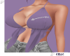 [LS]Piper Purple top
