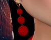 B|Lea Red Earrings ✿