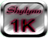 1K support Sticker