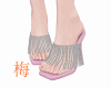 梅 pink shine heels