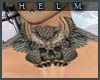 [H] M Owl Neck Tattoo