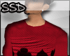 SSD|Red Poker Sweater
