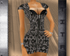 t| Cheetah Grey Dress