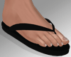 🔥 Black Flip Flops