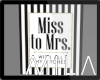 MB: MISS TO MRS CARD
