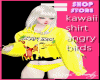 kawaii shirt angry birds