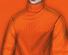 Sweater Long Orange