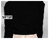 Black Crop Sweatshirt