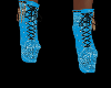 Bandana Boots light blue