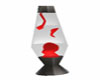 70s Lava Lamp Red