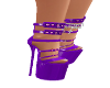 purple pumps