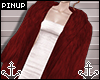 ⚓ | Fur Coat Red