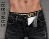 #S Jeans #Boxer ~ Black