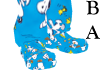 [BA] Blue Snoopy Crocs