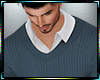 Sweater Over Shirt