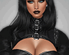 Skull & Chains Goth Blk