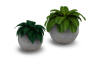 Island Double Planter