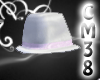 [C]WhiteLav Trilby Hat