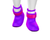 Cute Purple Boots
