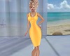 Yellow Motown Dress Xl
