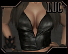 [luc] leather bralet
