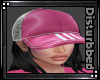 ! Pink Goth Satin Cap