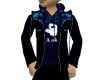 (SK)Blue Leather Jacket