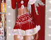 SANTA RED SKIRT