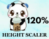 Height Scaler 120%
