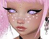 1Lu Pink Heart Freckles