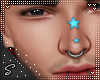 !!S Nose Stars Blue