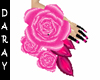 fairy pink hand rose