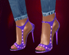 purple pearls heels