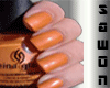 *s* orange nails