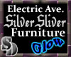 Silver Sliver Cof Table