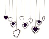 Valentines Purple Hearts