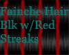 Fainche Blk w/Red Streak