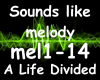 Sounds like a melody