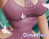 X. BRB Pink Y2K Dress