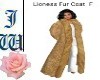JW Lion Long fur Coat F