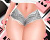 Jeans Mini Shorts Grey